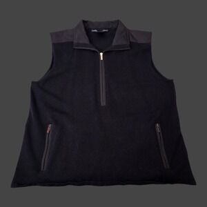 Ralph Lauren Golf Womens Vest Navy Wool Blend XL